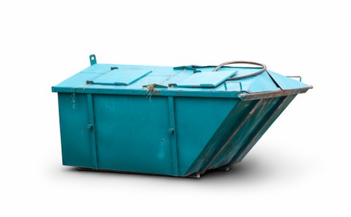 Company banner emphasizing commitment to preventing modern slavery in waste services