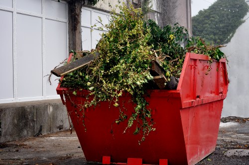 Community waste disposal efforts in a vibrant Stoke Newington neighborhood